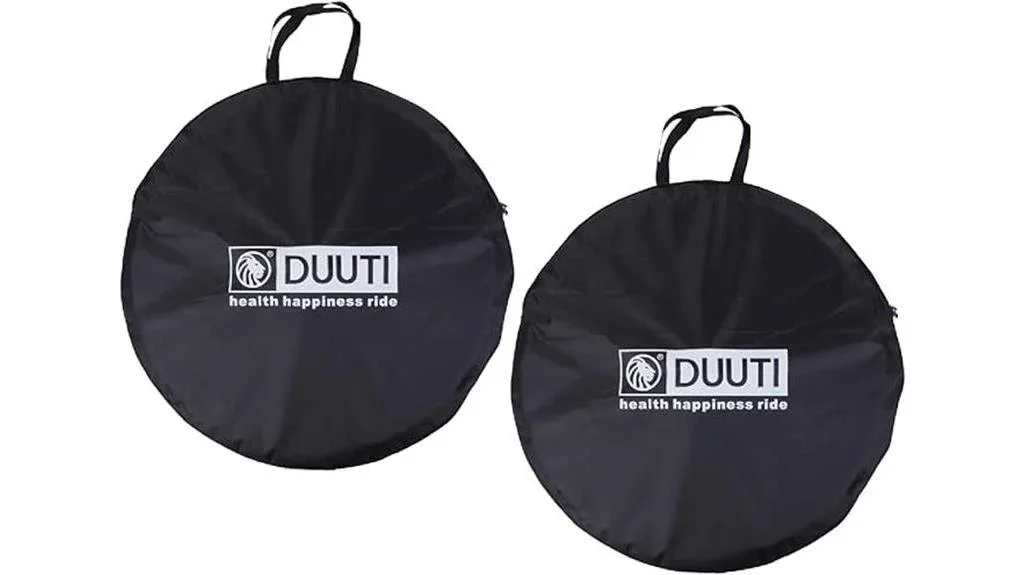 thumbnail image 2 of TRIWONDER Soft Bike Wheel Bag | 26" MTB & Road Bike Wheelset Travel Case 2 of 5