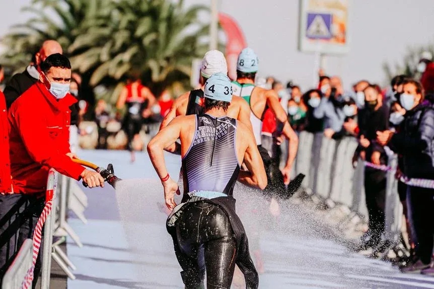 handling triathlon race punctures