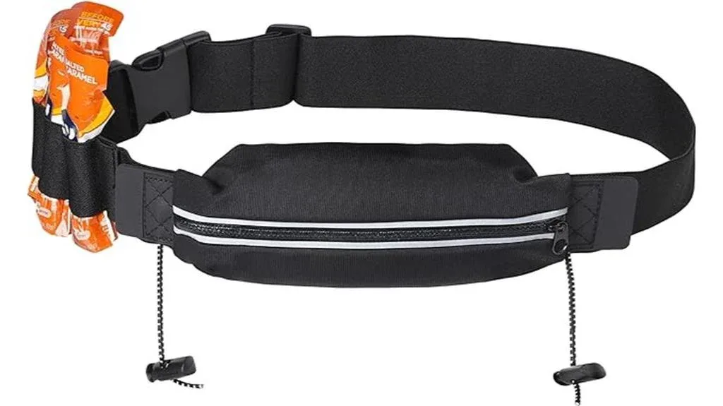 reflective race bib belt