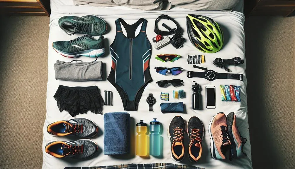 triathlon packing essentials list