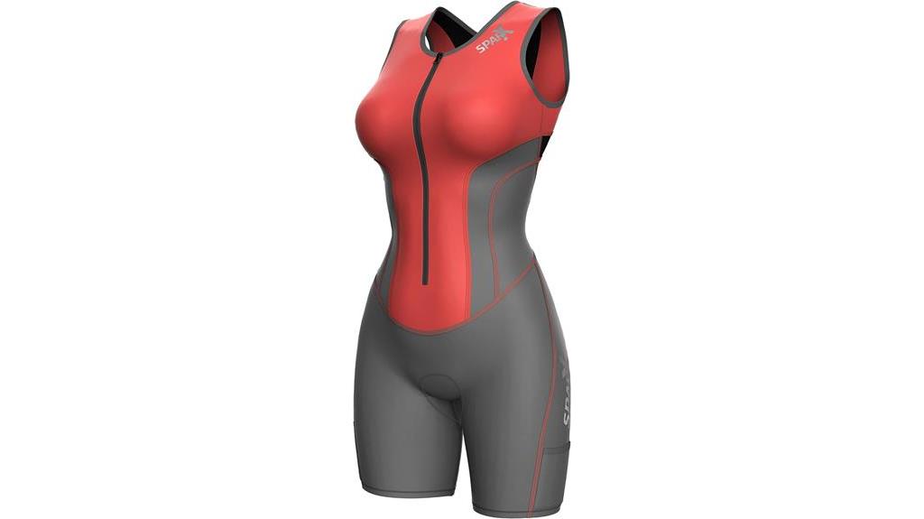 Women's Triathlon Suit One Piece - Sleeveless Tri Suit For Swimming, Cycling & Running